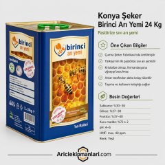 Konya Şeker Birinci Arı Yemi 24 Kg