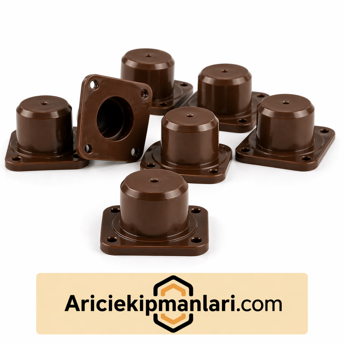 Ana Arı Larva Gözü Altı - Kahverengi