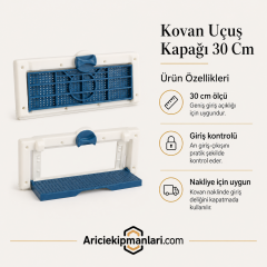 Kovan Uçuş Kapağı 30 Cm
