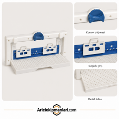 Kovan Uçuş Kapağı Sürgülü 30 Cm