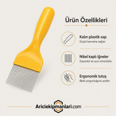 Sır Tarağı - Kalın Saplı