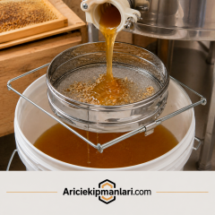 Krom Bal Eleği Büyük (Yuvarlak)